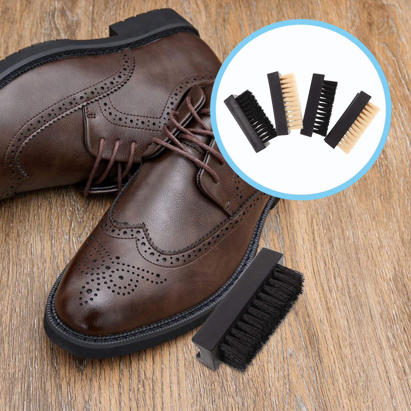 Sneaker Care For Suede - مجموعة من 4 قطع لتنظيف الأحذية