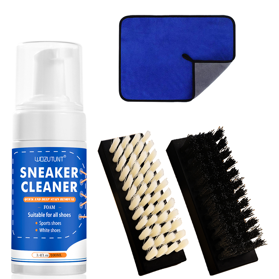 Sneaker Care For Suede - طقم تنظيف الأحذية البيضاء للأحذية الرياضية