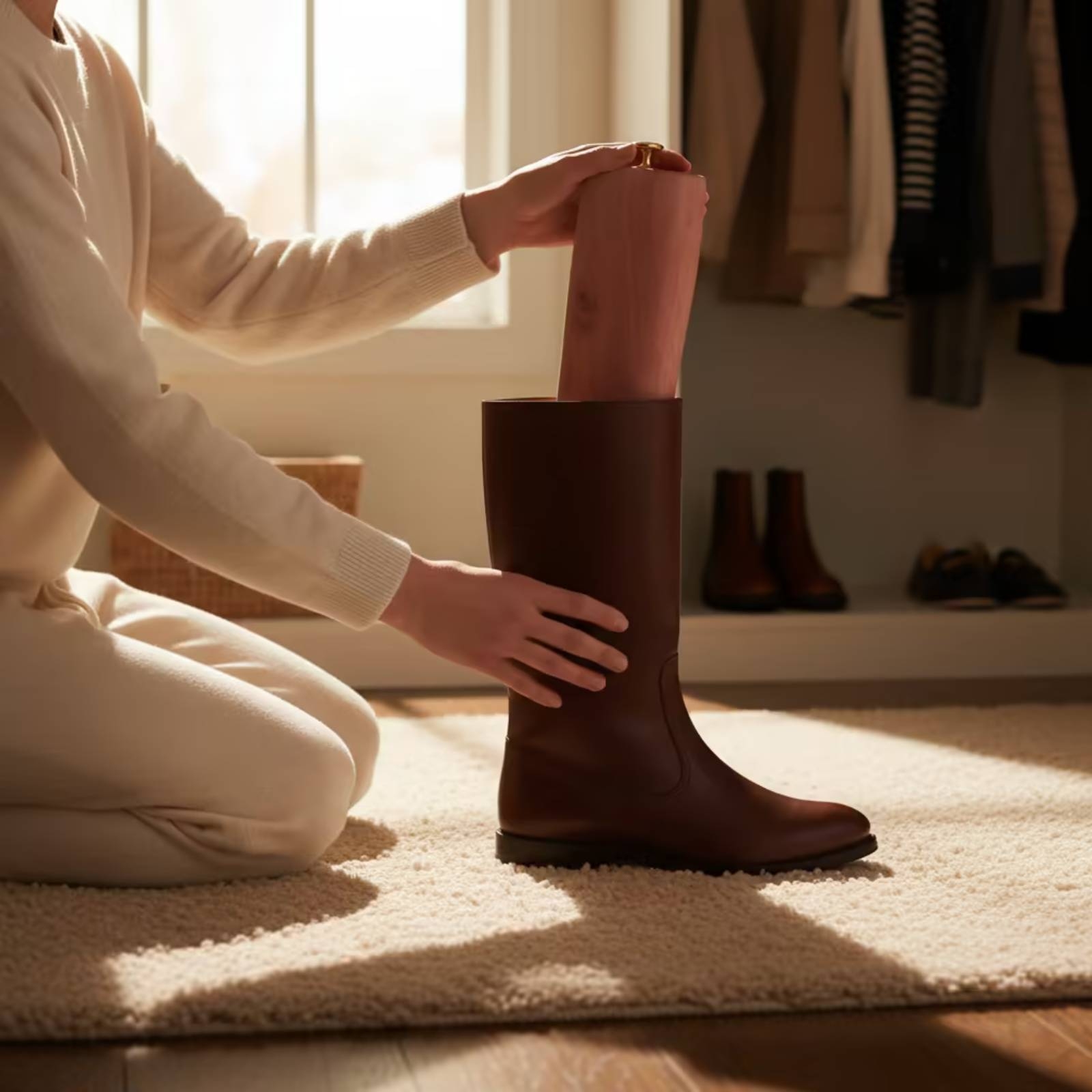 Shoe Tree Cedar - موسع أحذية خشبي قابل للتعديل من